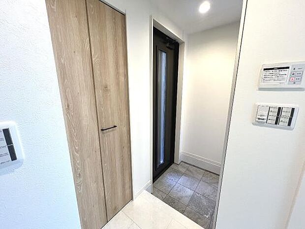 いつも気持ちよくご家族を迎えられる玄関です。