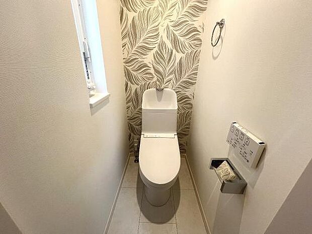 ほっと安らげるトイレ空間です。