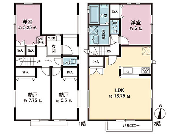 間取図です。図面と異なる場合は現況を優先させていただきます。