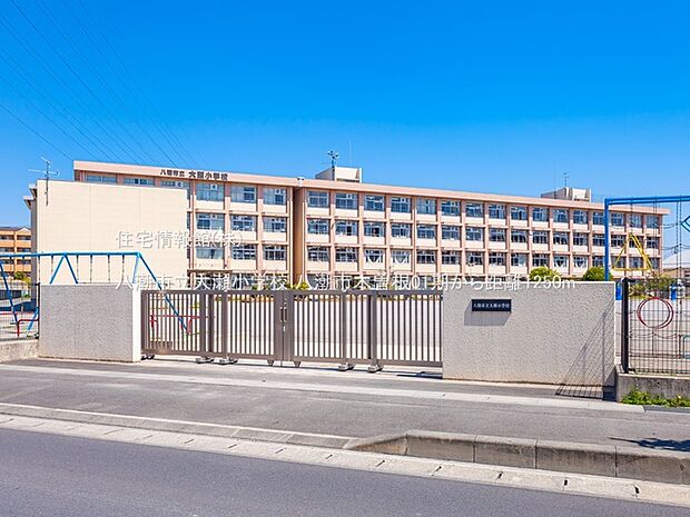 八潮市立大瀬小学校まで約1250m(徒歩16分)