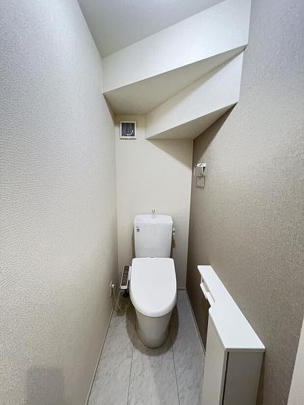 ほっと安らげるトイレ空間です。