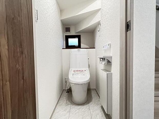 ほっと安らげるトイレ空間です。