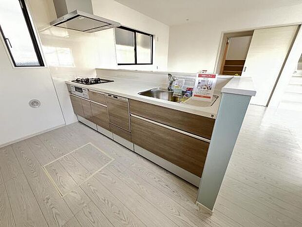 料理の時間が楽しくなるキッチンスペースです。