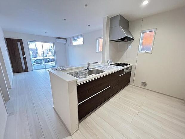 料理の時間が楽しくなるキッチンスペースです。