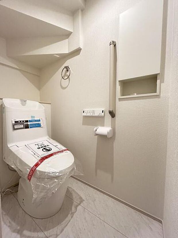 ほっと安らげるトイレ空間です。