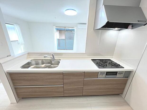 料理の時間が楽しくなるキッチンスペースです。