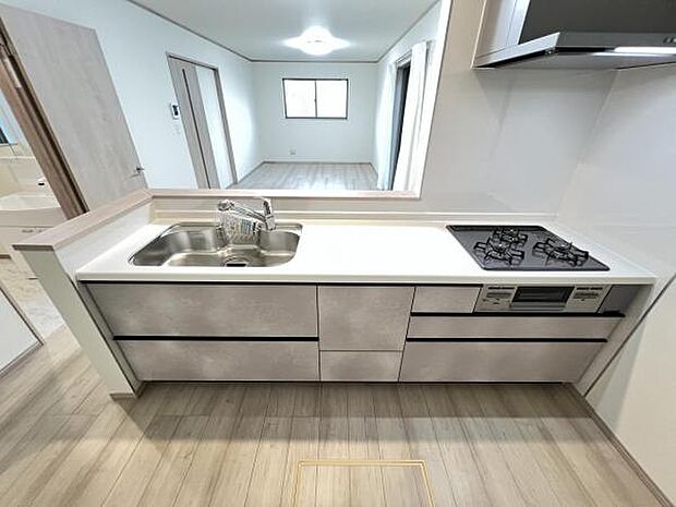 料理の時間が楽しくなるキッチンスペースです。