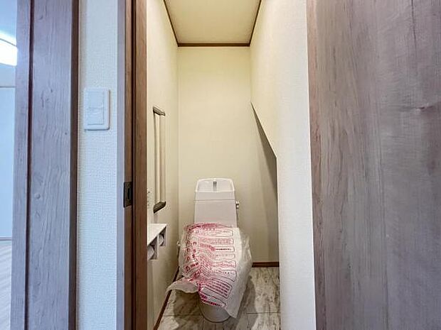 ほっと安らげるトイレ空間です。