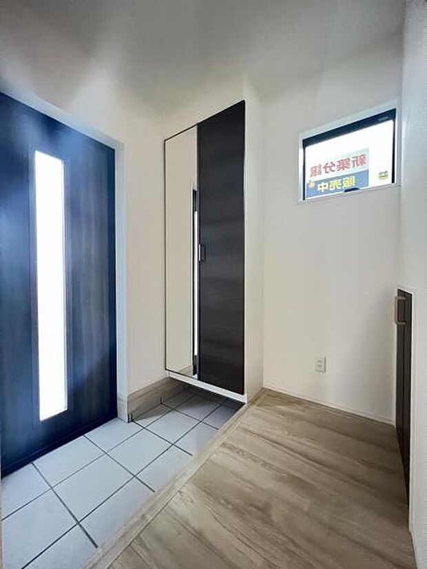 いつも気持ちよくご家族を迎えられる玄関です。