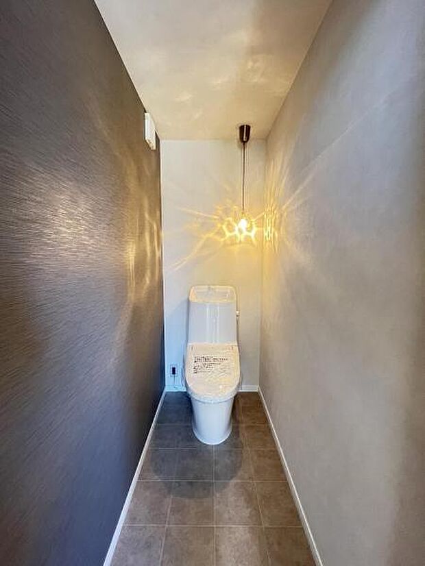 ほっと安らげるトイレ空間です。