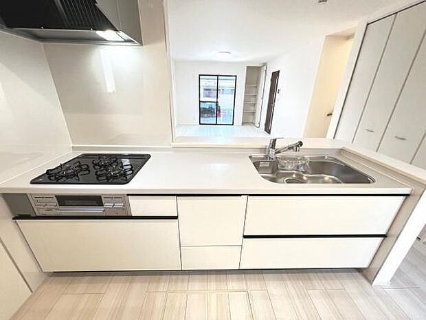 料理の時間が楽しくなるキッチンスペースです。