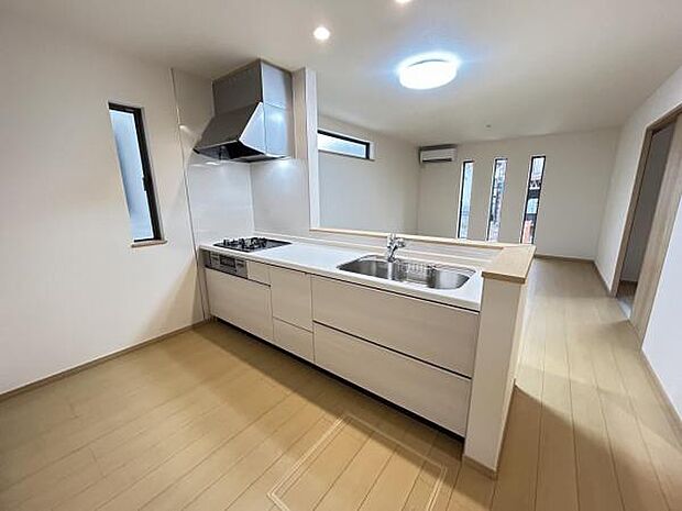 料理の時間が楽しくなるキッチンスペースです。