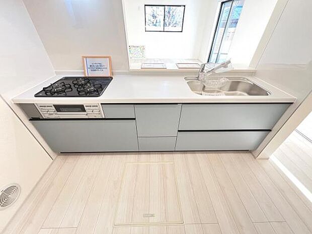 料理の時間が楽しくなるキッチンスペースです。