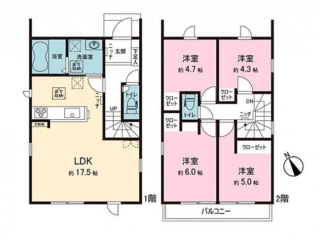 間取図です。現況と異なる場合は現況を優先させていただきます。