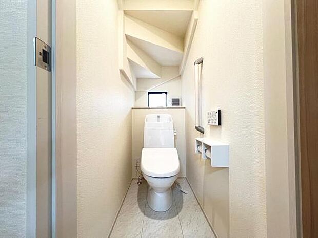 ほっと安らげるトイレ空間です。