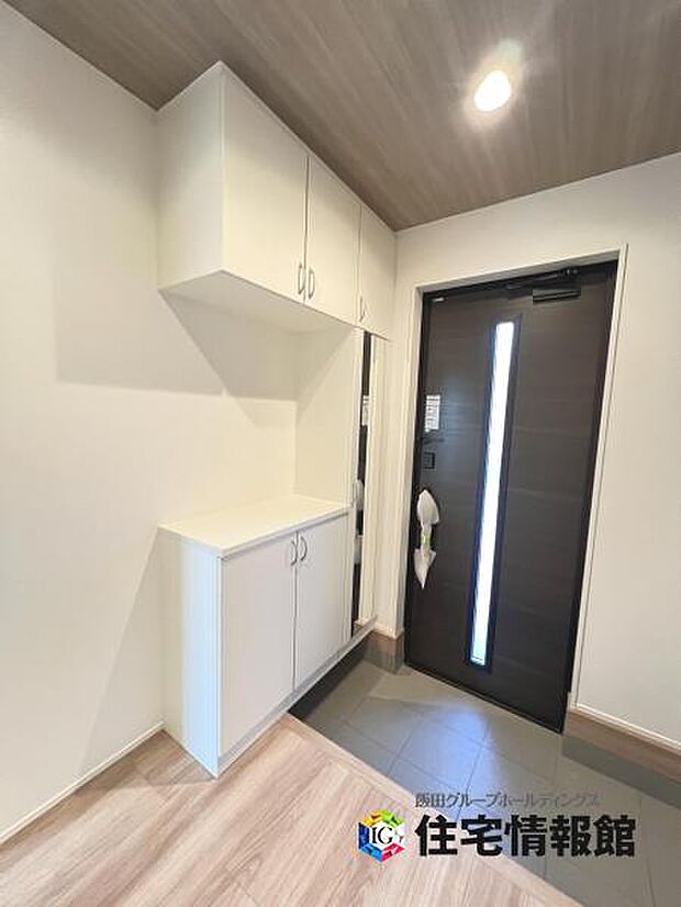 いつも気持ちよくご家族を迎えられる玄関です。
