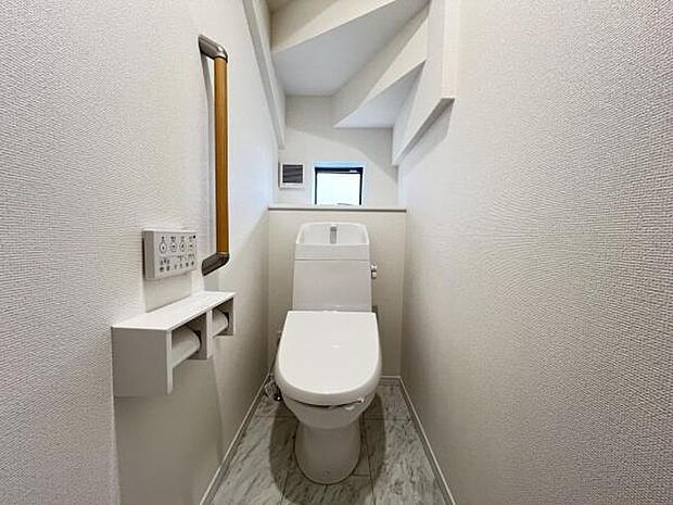 ほっと安らげるトイレ空間です。