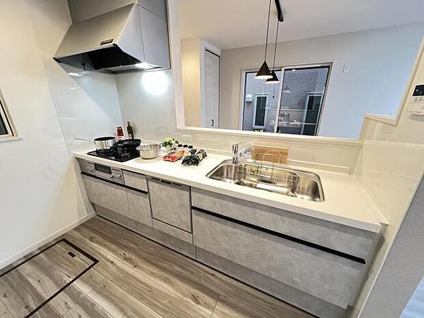 料理の時間が楽しくなるキッチンスペースです。