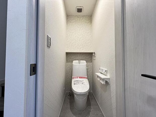 ほっと安らげるトイレ空間です。