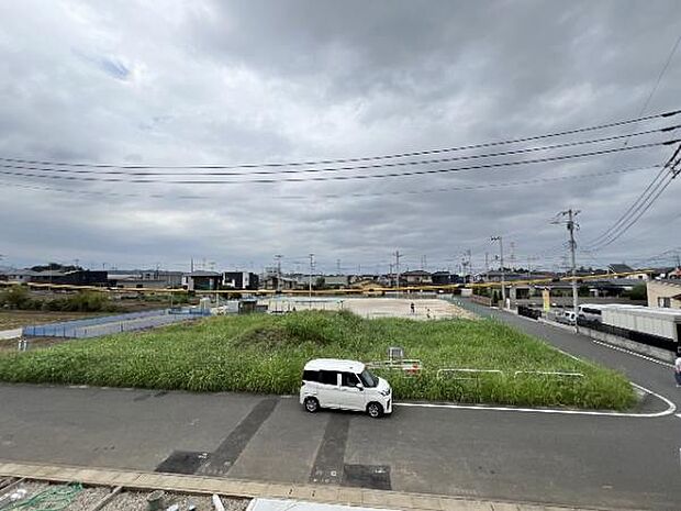 北側の眺望です。