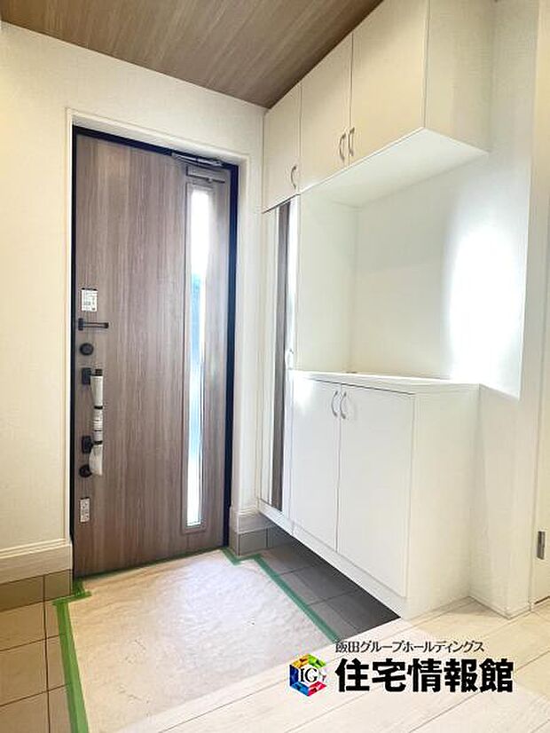 いつも気持ちよくご家族を迎えられる玄関です。