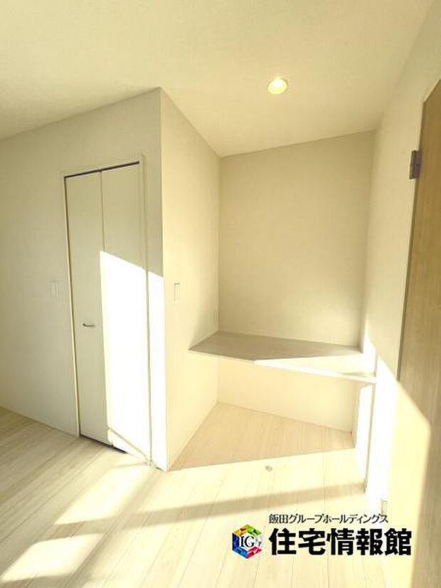 寝室にもご利用いただける居室スペースです。