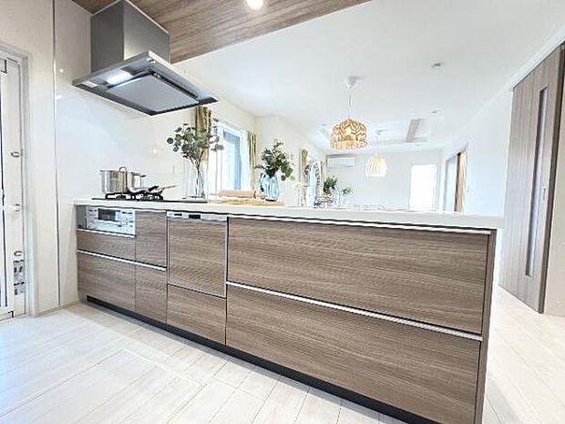 料理の時間が楽しくなるキッチンスペースです。