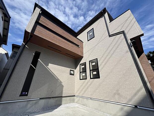 外壁はサイディングです。