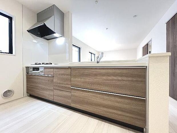 料理の時間が楽しくなるキッチンスペースです。