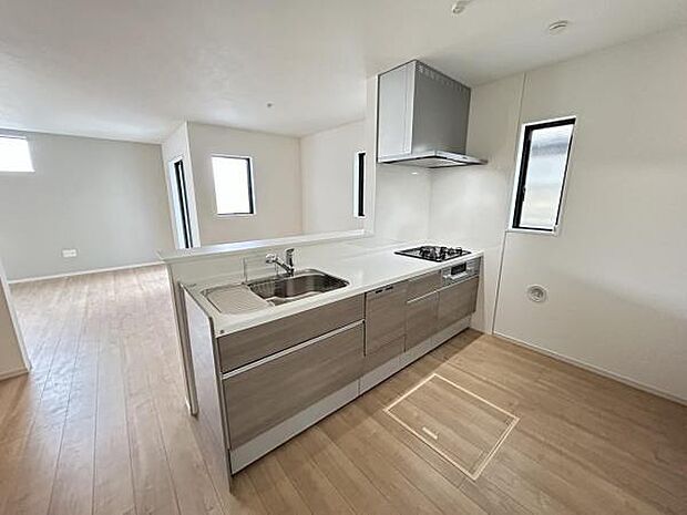 料理の時間が楽しくなるキッチンスペースです。