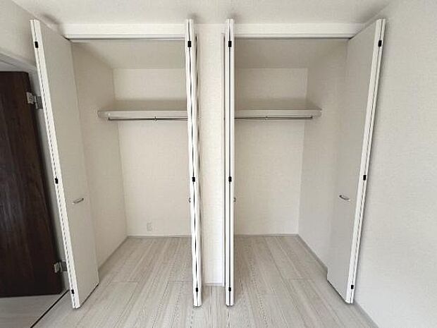 収納豊富な間取りで、室内もスッキリ快適です。