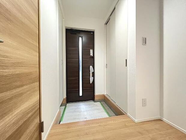 いつも気持ちよくご家族を迎えられる玄関です。