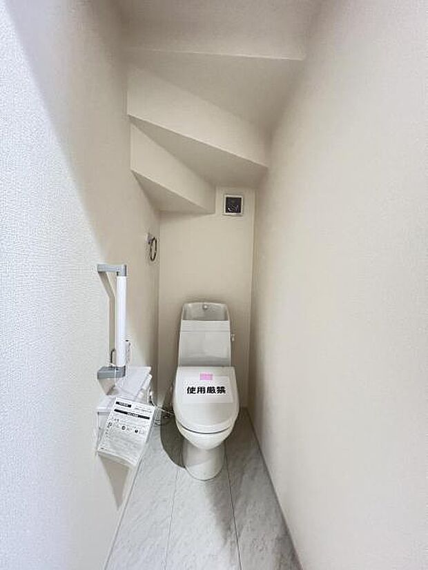 ほっと安らげるトイレ空間です。