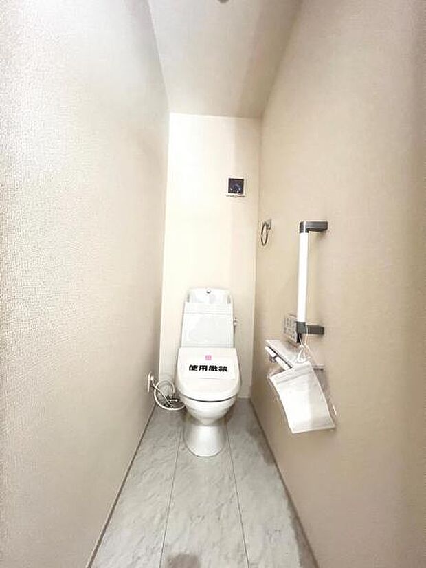 ほっと安らげるトイレ空間です。