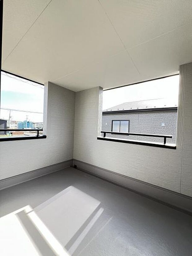 お洗濯ものを気持ち良く太陽の光で干せるのが嬉しいですね。