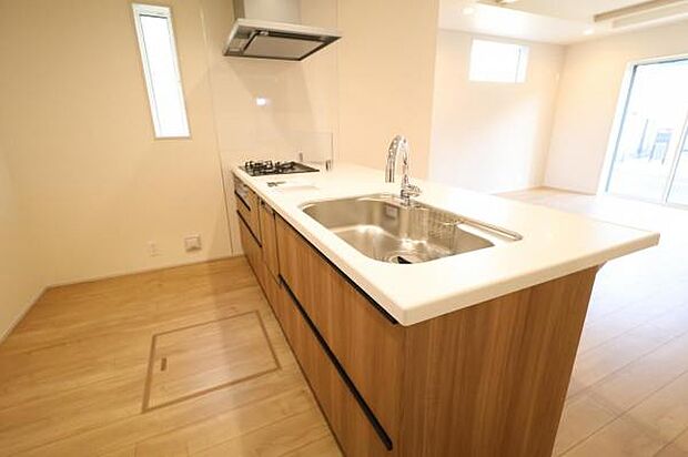 料理の時間が楽しくなるキッチンスペースです。