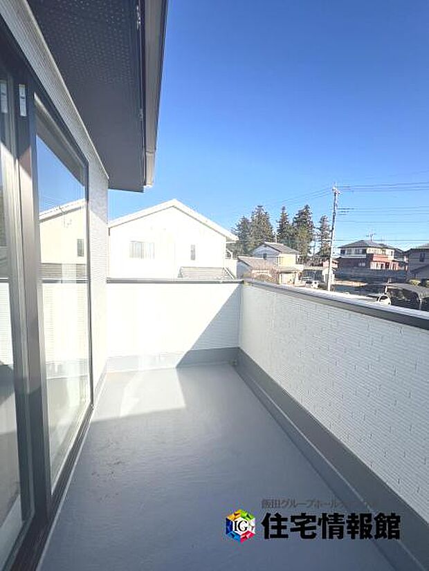 お洗濯ものを気持ち良く太陽の光で干せるのが嬉しいですね。