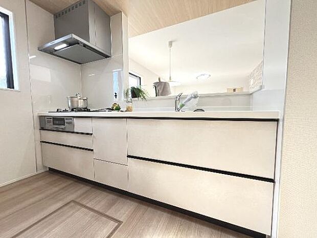 料理の時間が楽しくなるキッチンスペースです。