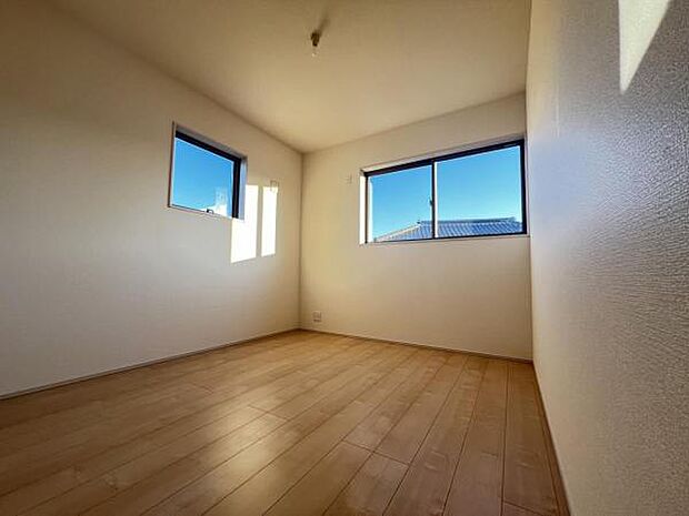 子供部屋にもちょうど良い大きさのお部屋です。