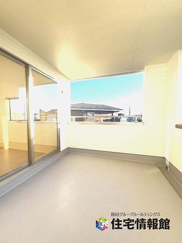 お洗濯ものを気持ち良く太陽の光で干せるのが嬉しいですね。