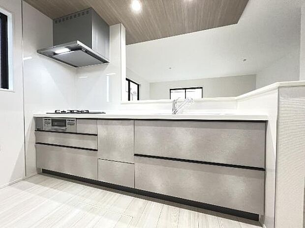 料理の時間が楽しくなるキッチンスペースです。