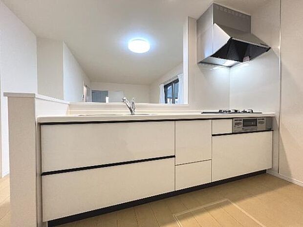 料理の時間が楽しくなるキッチンスペースです。