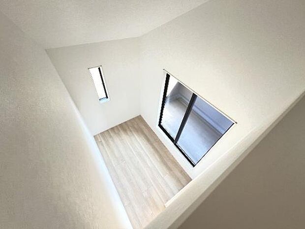 吹き抜けです。