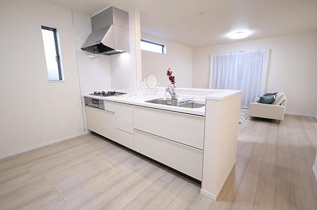 料理の時間が楽しくなるキッチンスペースです。