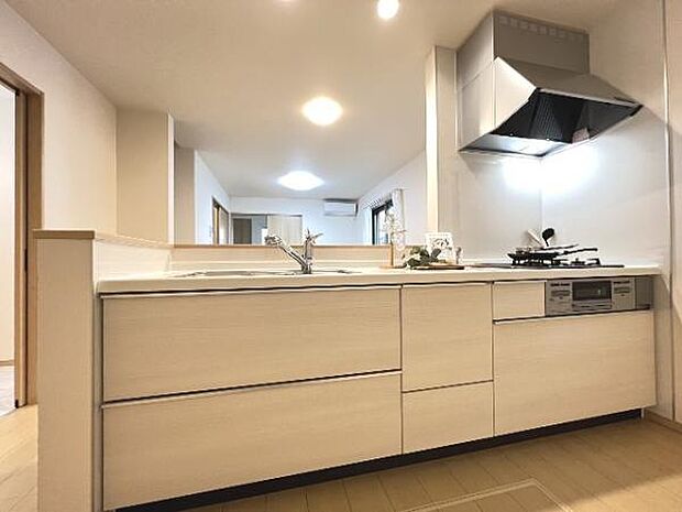 料理の時間が楽しくなるキッチンスペースです。