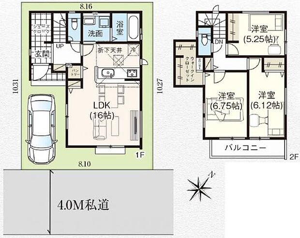 間取図です。図面と異なる場合は現況を優先させていただきます。