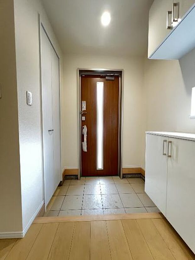 いつも気持ちよくご家族を迎えられる玄関です。