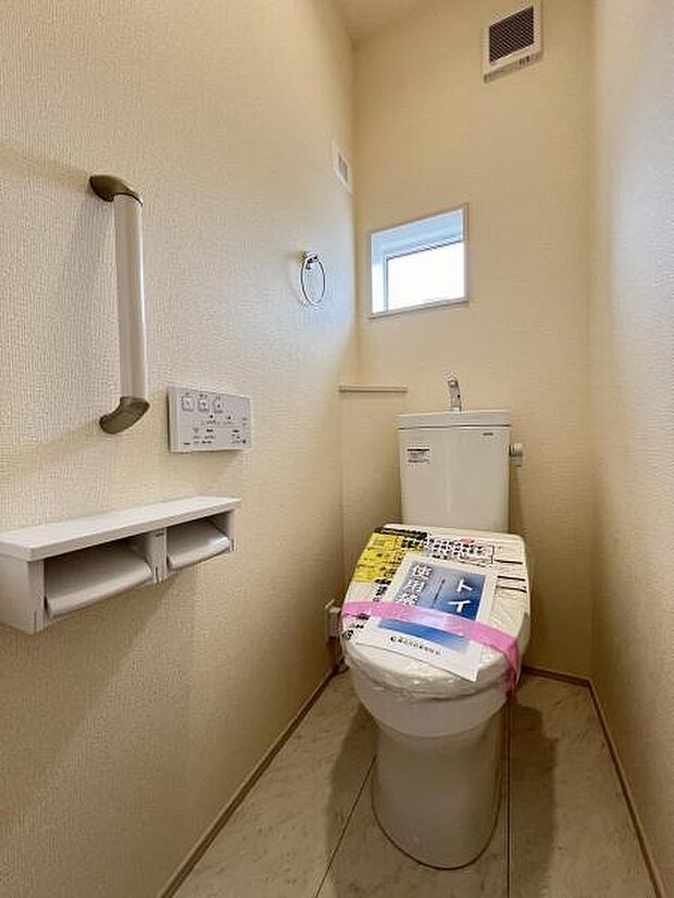 ほっと安らげるトイレ空間です。