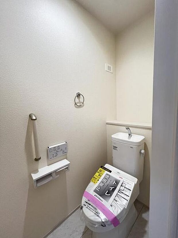 ほっと安らげるトイレ空間です。