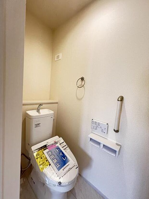 ほっと安らげるトイレ空間です。